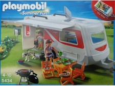 PLAYMOBIL 5434 Familien-Caravan Wohnwagen Neu/Ovp Campingplatz Camping