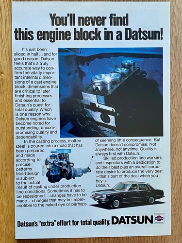Datsun laurel nissan motor - motor, co