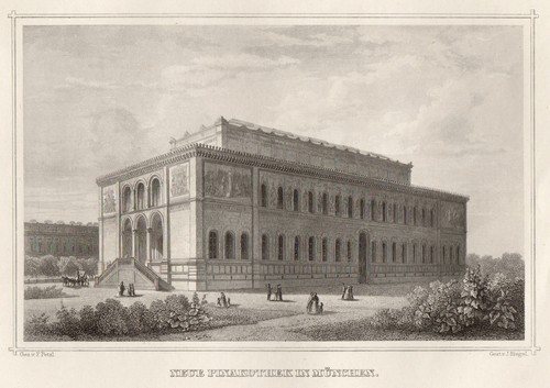 München pinakothek original - pinakothek,