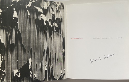 Gerhard richter signiert - gerhard,