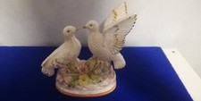 PORZELLAN "Tauben-Pärchen" h=