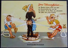 AK ~1970: Bad Bramstedt Scherz-Karte Humor Segeberg Holsteiner Auenland