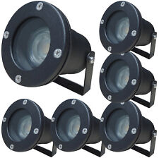 1-10er Sets LED Boden und Teich Lampen / 7W / 550Lumen / Rostfrei / 220V / IP65