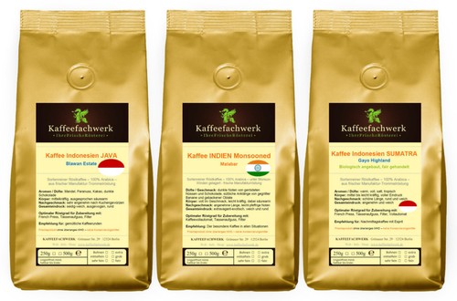 Asien kaffee probierpaket - asien,