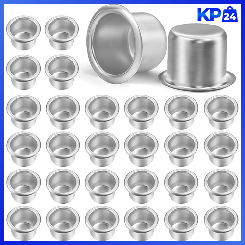 Kerzenhalter 20mm silber - 20mm, 30