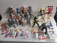 Manga Anime Set Figur Hack   Vol 1 und 2 Gashapon 10 Figuren Retro Bandai Rare