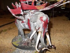 gw Herr der Ringe Figuren  Mumakil Olifant + 12 Besatzung tabletop, sammeln