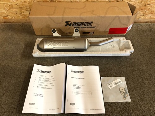 Akrapovic exhaust auspuff - akrapovic,