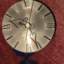 Selva Tischuhr Antik Mit Gravur Durchmesser 10cm