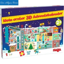 Haba 306267 Mein erster 3D Adventskalender In d. Weihnachtsfabrik Neu OVP