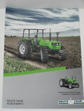 DEUTZ-FAHR AGROFARM C Tractors, Traktoren Prospekt von 07/2014 ( DF 199 )