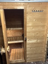 Blockbohlen Sauna EOS Ofen