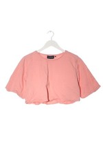 BY AYLIN KOENIG Cropped Shirt Damen Shirt Gr. DE 40 pink Casual-Look