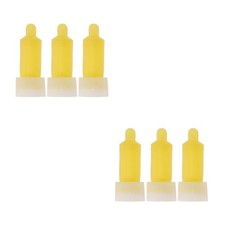  6 Stück Gummiflaschenköpfe