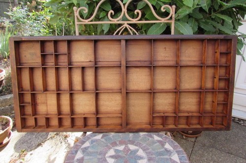 Vintage holz drucker - holz,