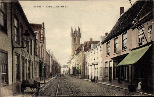 Sluis zeeland niederlande - ak,
