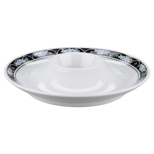 Eierbecher mit schalenablage - eierbecher,