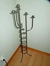 Metall Kerzenständer Standkerzenleuchter mehrarmig 6 flammig dekorativ H 109 cm