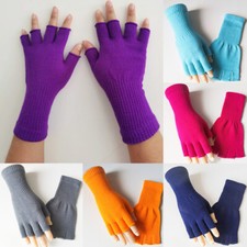 4/2Paar Fingerlose Handschuhe