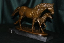 BRONZE FIGUR Pferd    MIGUEL