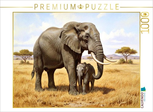 Calvendo puzzle elefant mit - puzzle,
