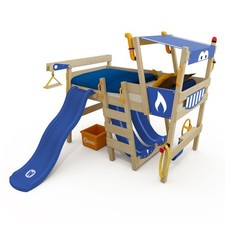 WICKEY Hochbett Kinderbett CrAzY Smoky Abenteuerbett Kinder Etagenbett 90x200 cm