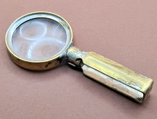 Lupe Leselupe klappbar Antik