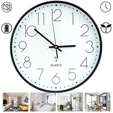 Wanduhr Rund Geräuschlos