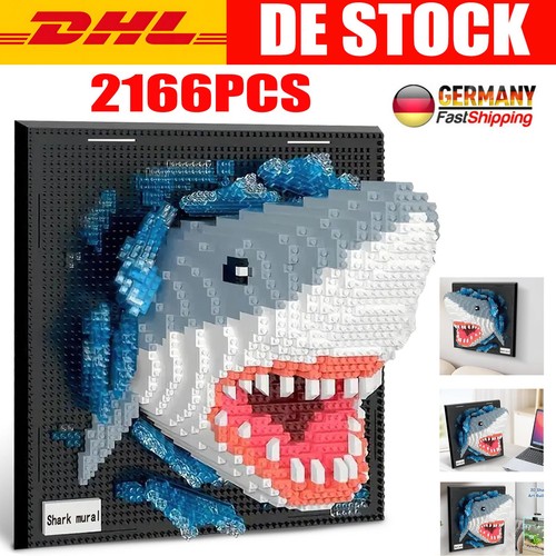 Building block shark - block,