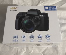 4K Ultra HD Digitalkamera WiFi Touchscreen Video Kamera Set