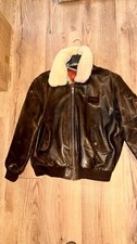 Herren Redskins Lederjacke XXL