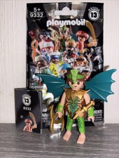 Playmobil 9332 Figur Serie 13 Boys grüner Drachenritter Ritter Sammelfigur