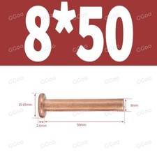 Kupfer Nieten Ø 1,5 2 2,5 3 4