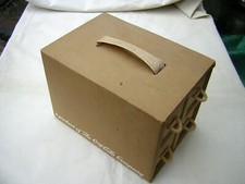 Kleine Regalkiste von Coca-Cola mit 4 Schubladen aus Karton