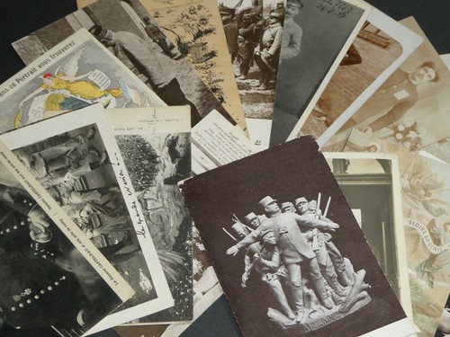 Konvolut postkarten krieg - -,