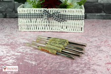 5x DDR Vanilleschote Lebensmittel Konsum HO OVP Backwaren Bourbon vintage DEKO