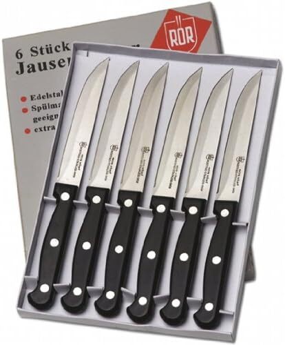 Rör jausenmesser 6er set - jausenmesser,