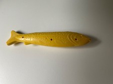 DDR Badewannen-Thermometer Fisch gelb Ostalgie TOPP