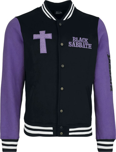 Black sabbath collegejacke - black,