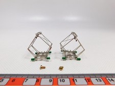 Sommerfeldt H0 879 ? Paar Scheren Stromabnehmer grüne Isolatoren NEUW #DK489-0,5