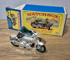 Y 8 1914 Sunbeam Motorcycle & Milford Sidecar Models of Yesteryear Matchbox Box