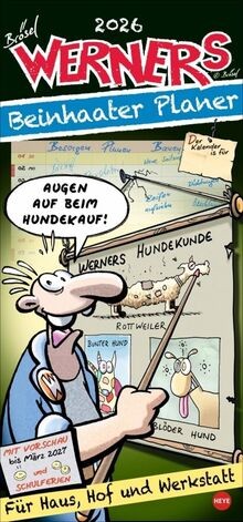Werner werkstattplaner 2026 - werner,