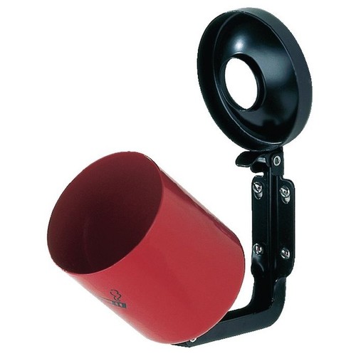 Wandascher ø90xh100mm rot - wandascher,
