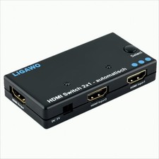 Ligawo 6518402 HDMI Switch 2x1