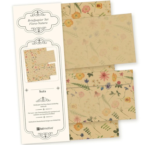 Schönes briefpapier set - briefpapier,
