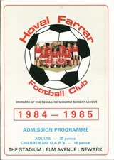 Hoval Farrar v Brereton Town