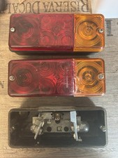 3xorg.  Dreikammerleuchte DDR Rückleuchte Rücklicht Anhängerleuchte Trabi!!!