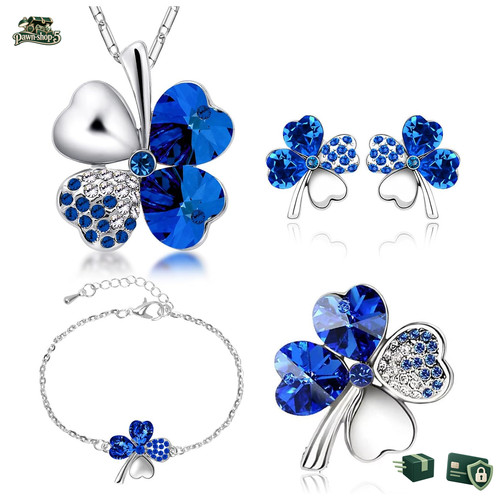 Schmuckset teilig kristall - schmuckset,