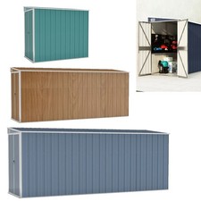 Wand Geräteschuppen Metall