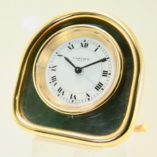 Cartier Paries 8 Tage Wecker 80er Jahre